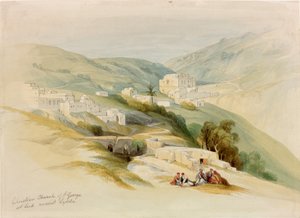 De kerk van St. George, Ludd, Palestina (Het oude Lydda)
